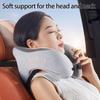 Upgrade Travel Neck Pillow Slow Rebound Memory Foam U-shaped Pillow Comfortable Soft Car and Airplane Neck Pillow Office Nap
