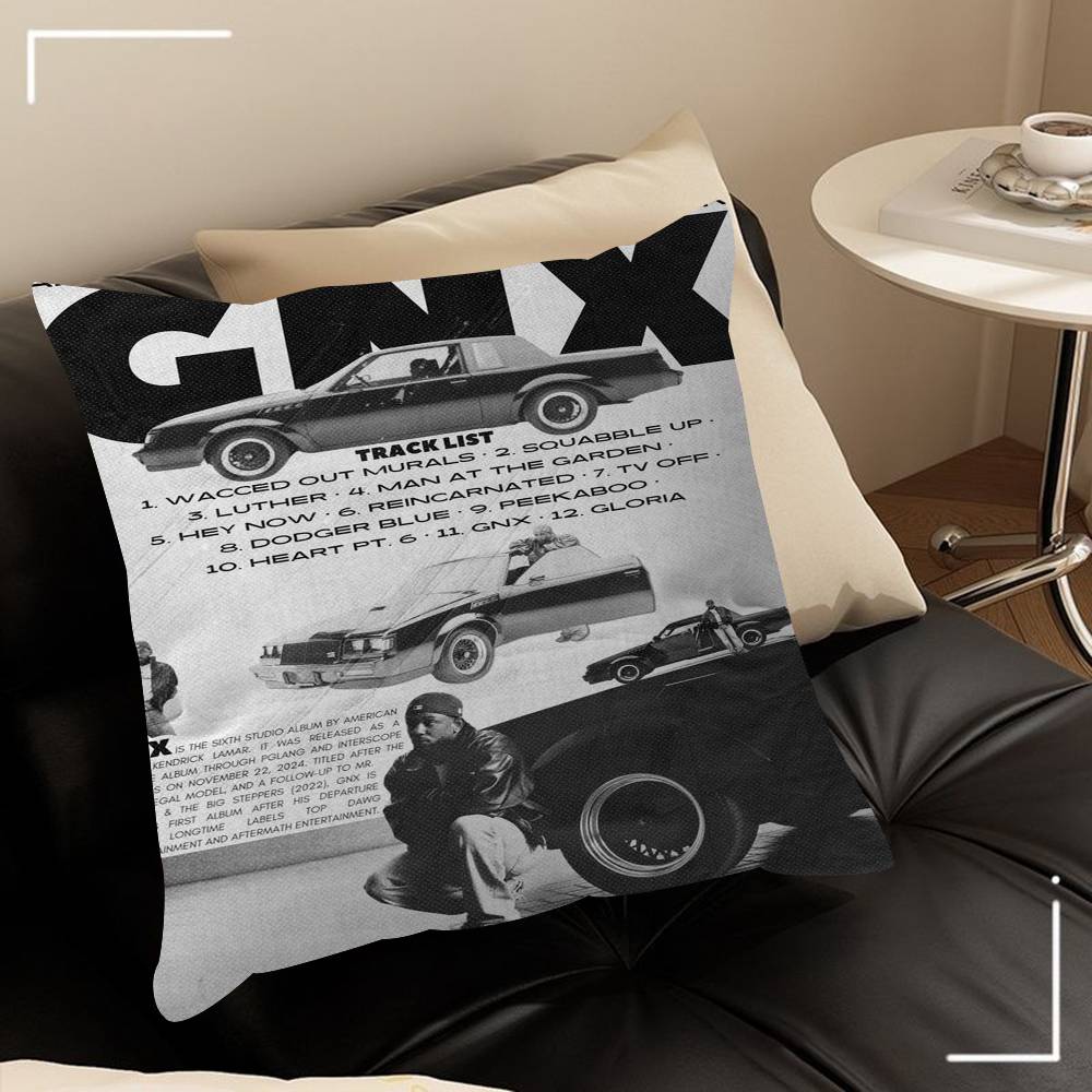 Kendrick Lamar Cushion Cover Inches Farmhouse Decor Home Throw Pillow Covers For Couch Decorations