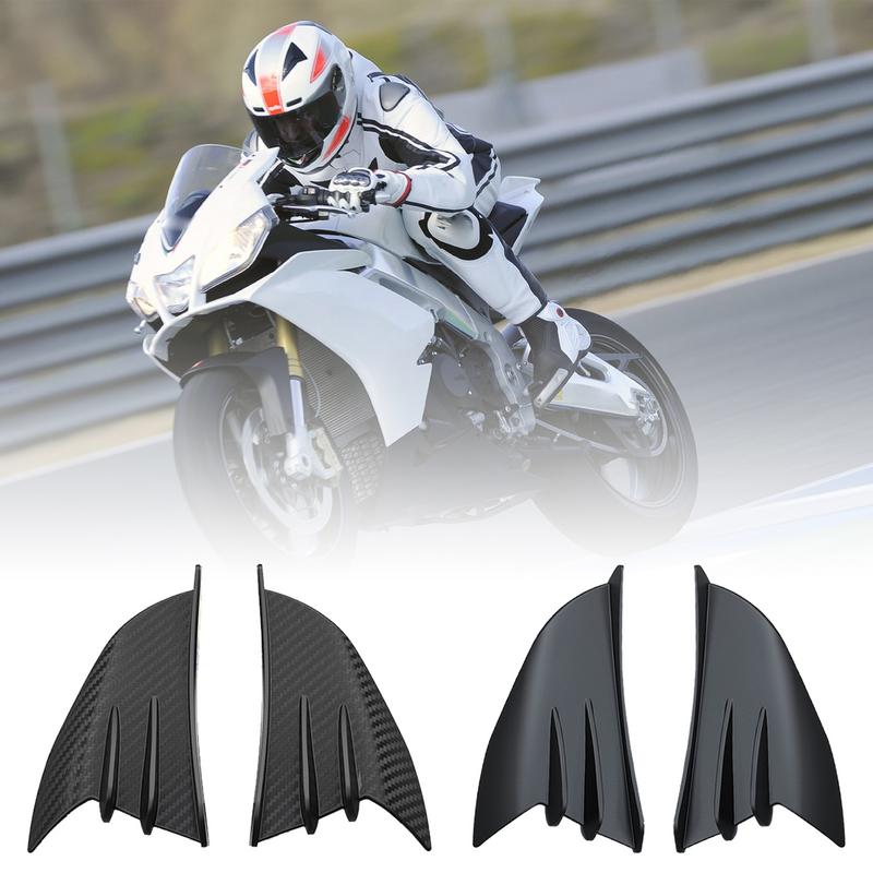Motorcycle Fairing Winglets Thickened Spoiler Wing Front Fairing Winglets Practical Motorcycle Spoiler Motorcycle Modified Parts