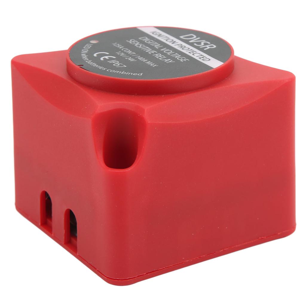 Комплект изолятора аккумулятора VSR Реле, чувствительное к напряжению Автоматическая зарядка DC 12В 24В 140А для квадроцикла UTV RV C