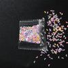 Переливающиеся наклейки для ногтей DIY: Блестки в виде Луны, Звезды, Сердца, Цветка