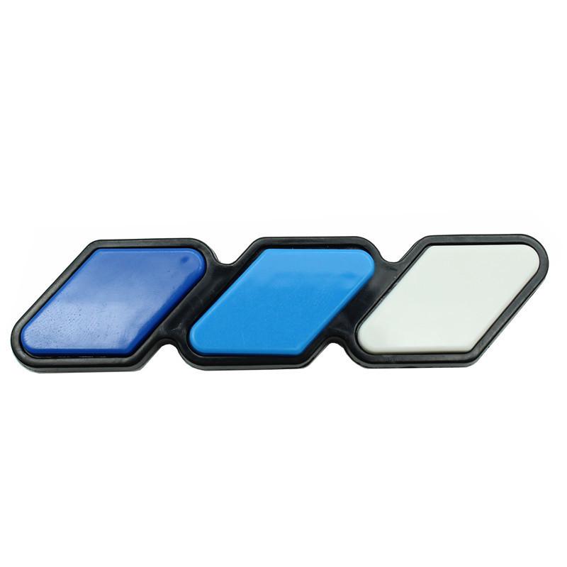 3-Color Grille Badge Decal Sticker Emblem Car Rear Trunk Emblem Badge Decal Accessories For Toyota RAV4 FJ Cruiser Tacoma TRD