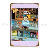 Album Art Metal Sign Mural Print Wall Decor Pub Designing Haruki Murakami  Tin Sign Poster