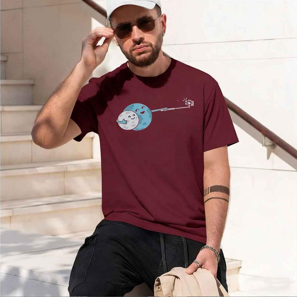 Coolmind Funny Casual Unisex T Shirt Short Sleeve Summer Unisex Tshirt Cool Tshirt Loose Tshirt Tee Shirts Mo0135 2026 New Model