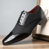 Новые мужские белые с черным лоскутные остроносые кожаные повседневные оксфорды, мужская свадебная обувь для выпускного вечера, zapatos hombre