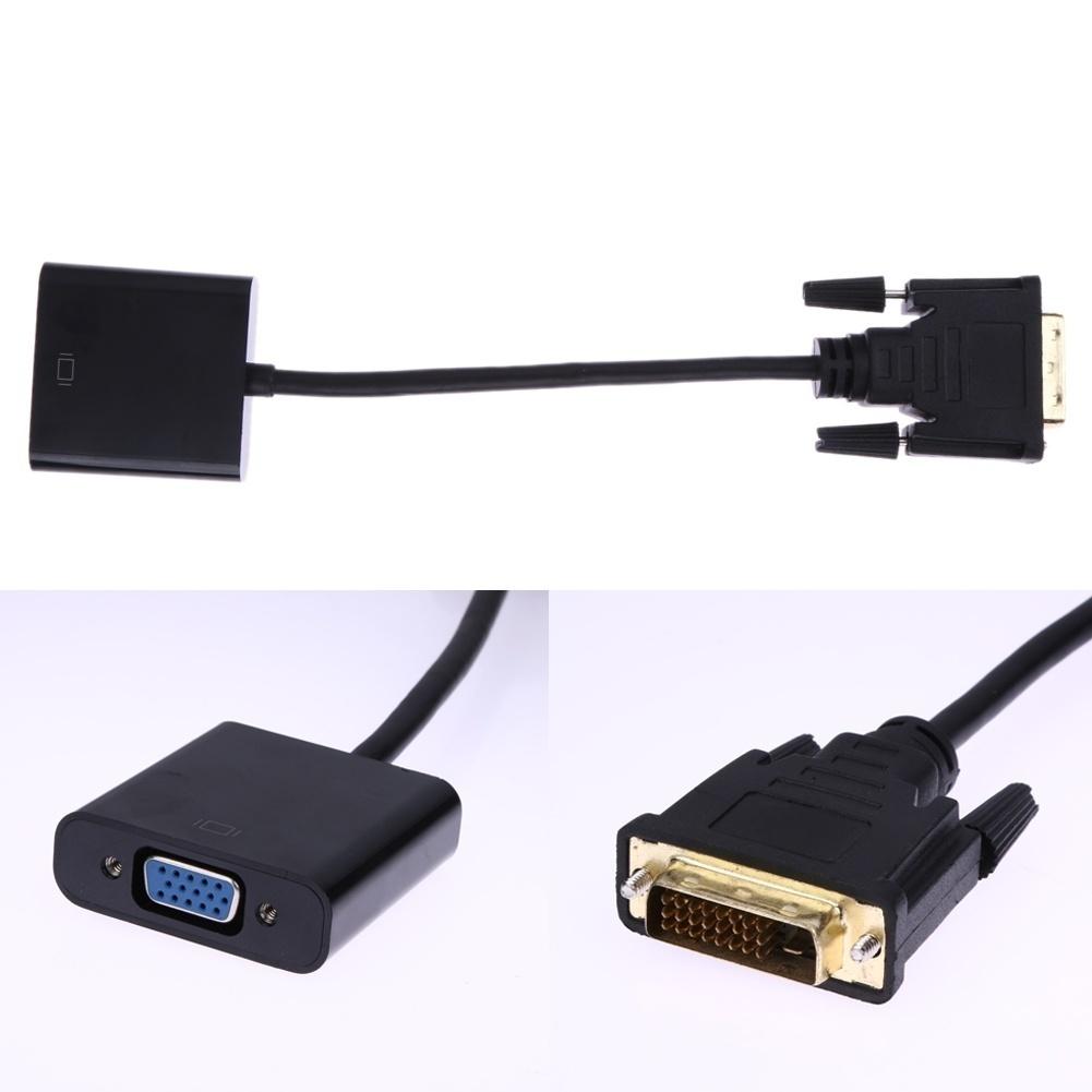 1080P DVI-D 24+1 в VGA HDTV-конвертер, кабель монитора, адаптер DVI-VGA