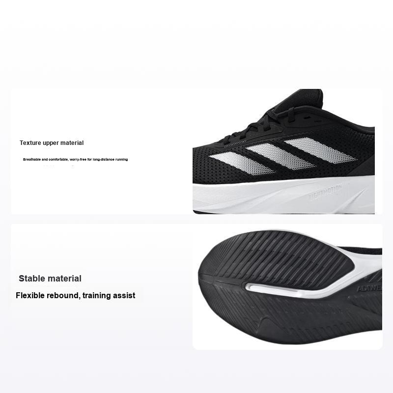 adidas Duramo SL Black White Мужские кроссовки Core-Black Cloud-White Carbon ID9849
