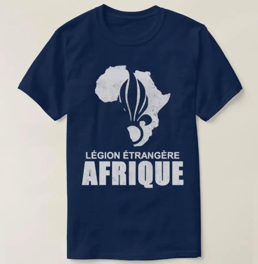 French Foreign Legion Legion Etrangere Afrique T-Shirt Short Sleeve Casual Cotton O-Neck Summer T Shirt