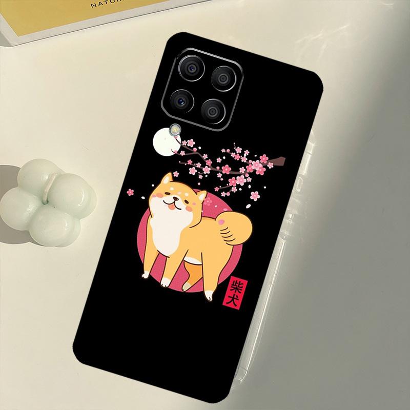 Мультяшная собака Акита Для Samsung Galaxy M16 M06 M12 M55 M15 M35 M14 M34 M54 M11 M21 M31 M13 M33 M53 M32 M52 Чехол