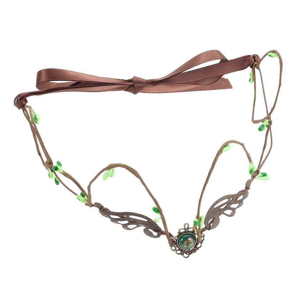 Свадебный стиль Эльфийская корона Дизайн лозы Сказочная диадема Новая лесная корона