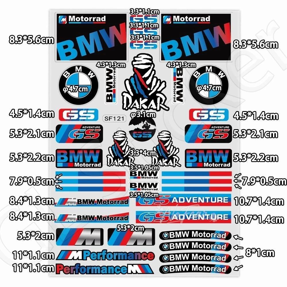Fashion Motorcycle Helmet Decals with BMW Logo Decoration Sticker For BMW E36 E46 E53 E90 E60 E61 E93 E87 X1 X3 X5 F30 F20 G30 AS5