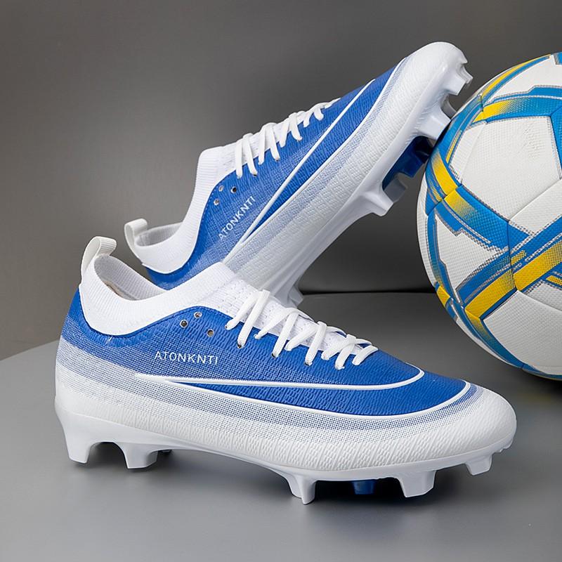 Low-Cut Football Cleats Men Women Teens Synthetic Turf Training Match Shoes