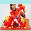 Chinese Zodiac Horse Plush Toy With Soft Short Pile For New Year Gift And Company Event
