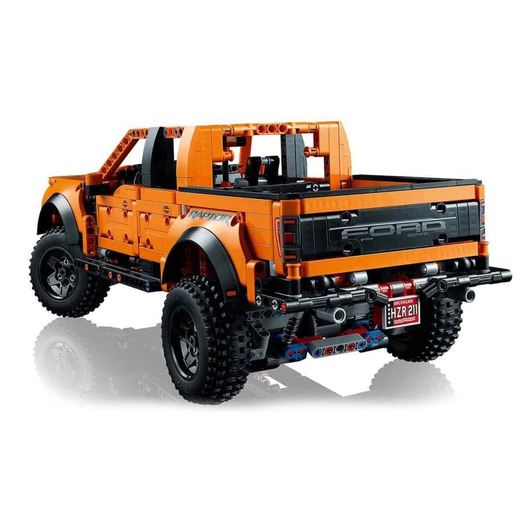 LEGO Technic Ford Raptor 42126 игрушечный блок представляет STEM образовательный грузовик мальчики взрослые F-150