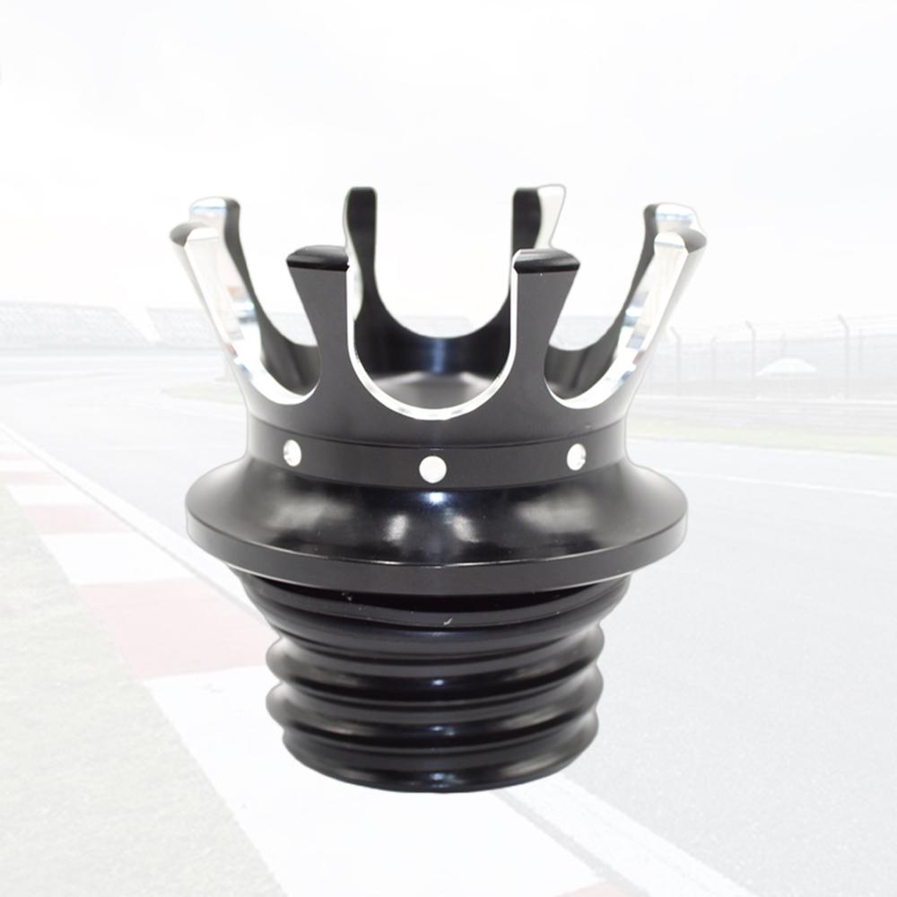 Для Harley Sportster 1200 883 Touring Road King Dyna Softail Аксессуары для мотоциклов Крышка топливного бака Корона Бак для хранения топлива