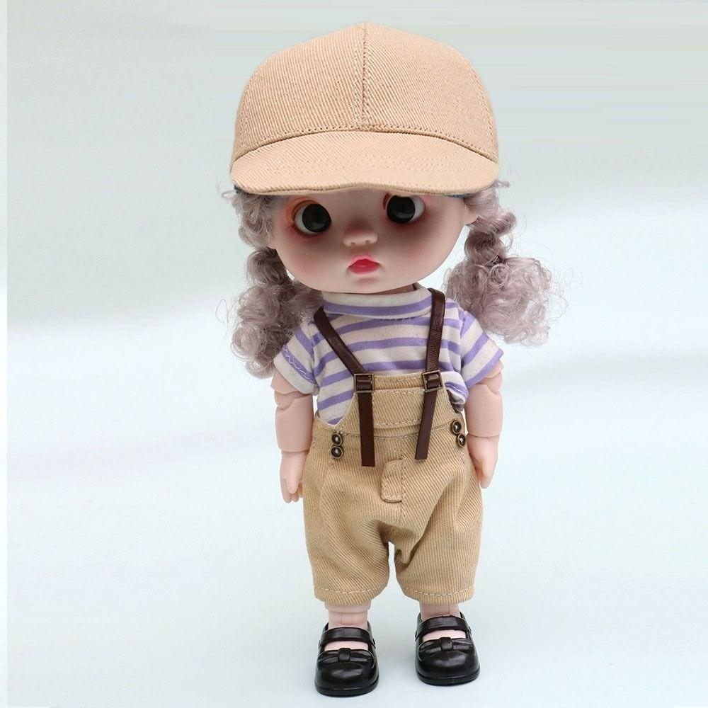 Handmade Dolls Casual Baseball Cap 8 Colors DIY Clothes Accessories for 20cm Dolls /for BJD Dolls