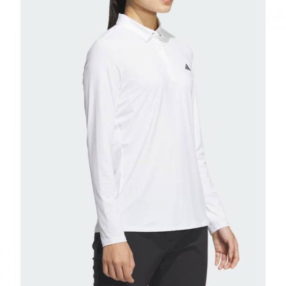 Adidas Golf Women S Long Sleeve Polo Jf4618