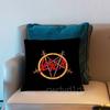 SSlayer Heavy Metal Razors Edge Pillow Case Short Plush Sofa Decorative Gift Home Doublesided Printing Cushio