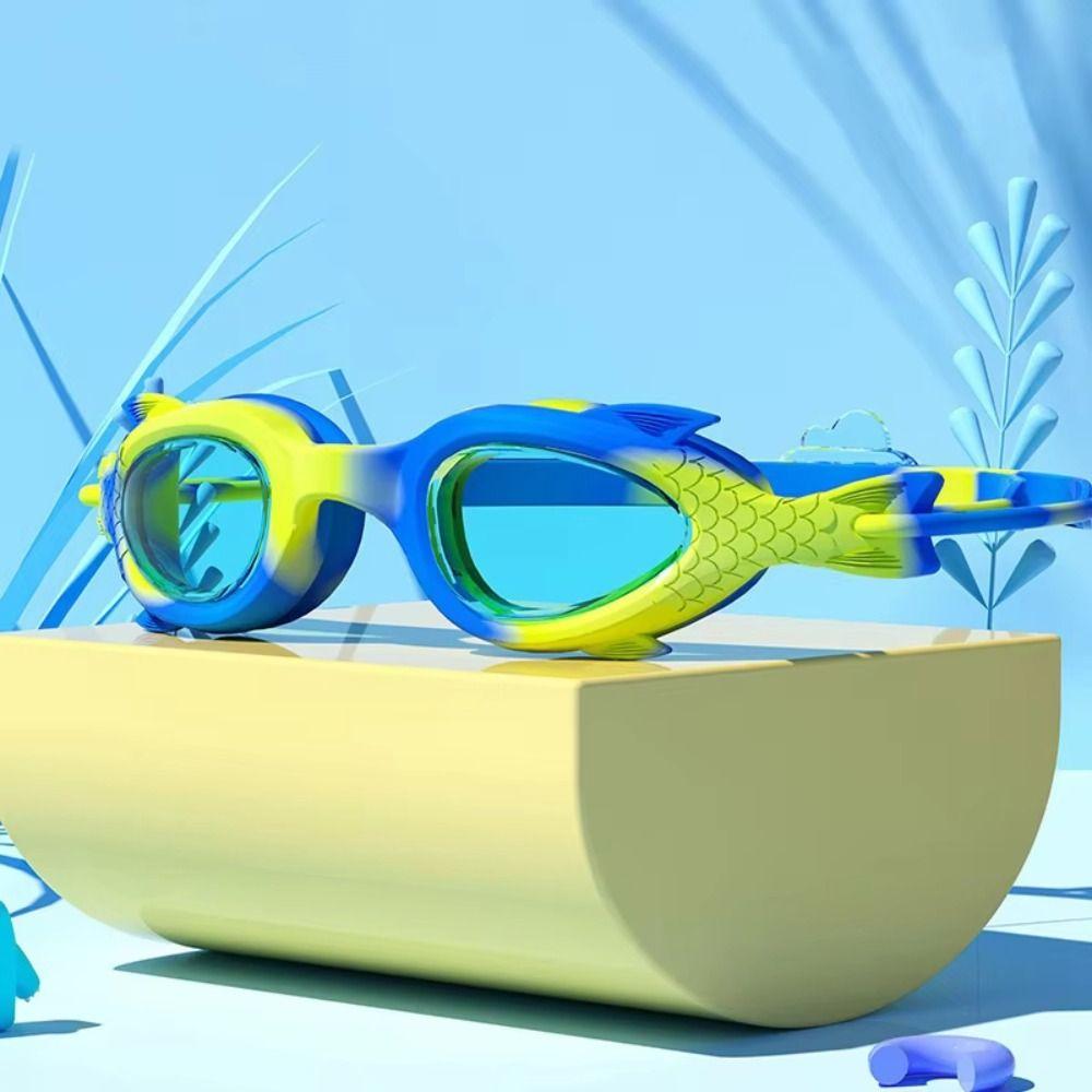 Anti Fog Training Goggles High-definition Swim Cap Goggles Set Underwater Goggles Water Sports