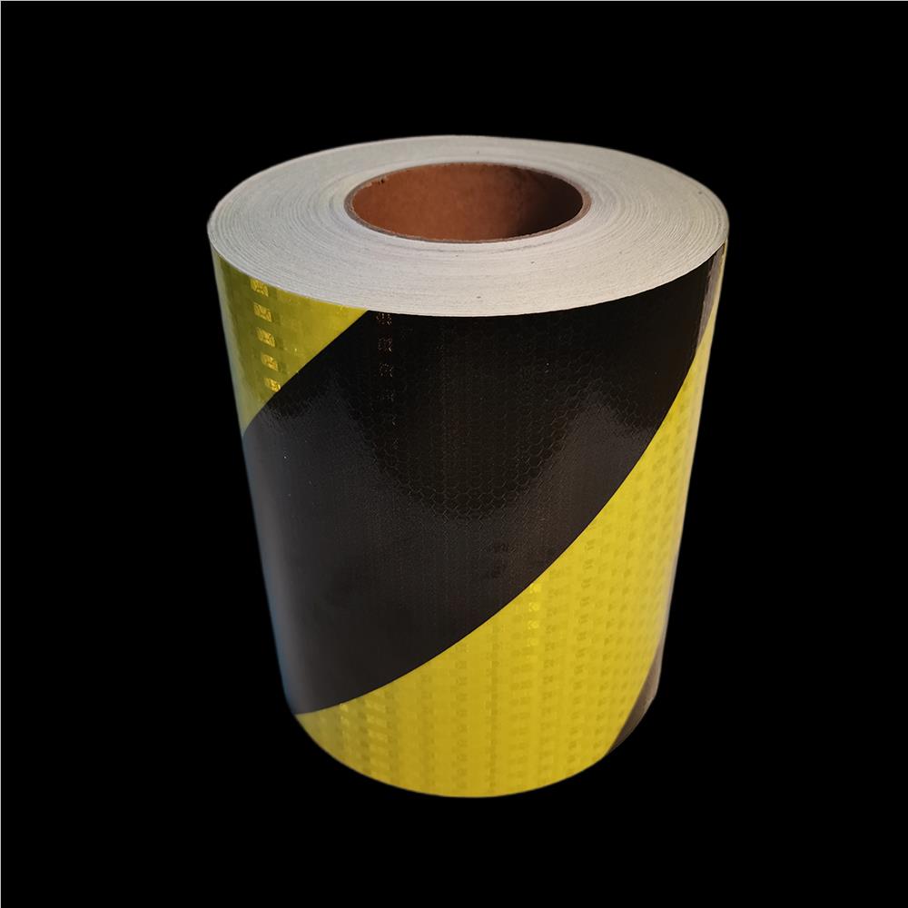 Высокая видимость твил светоотражающий материал 20 см * 1 м DIY ленты водонепроницаемые предупреждающие наклейки безопасности самоклеящиеся отражатели для автомобилей