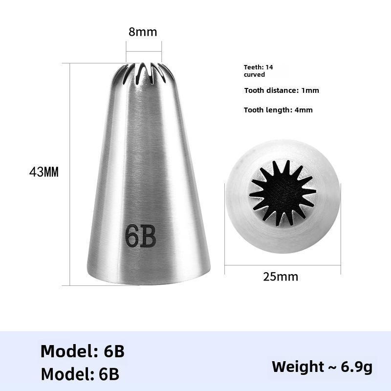 Набор насадок для украшения торта в корейском стиле с кондитерскими мешками