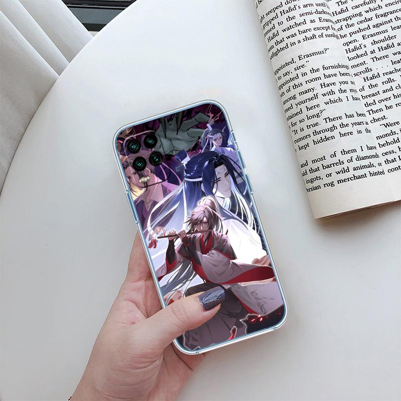Прозрачный чехол для телефона Mo Dao Zu Shi для Samsung Galaxy A04 A04S A14 A23 A34 A54 M23 M33 M52 M53