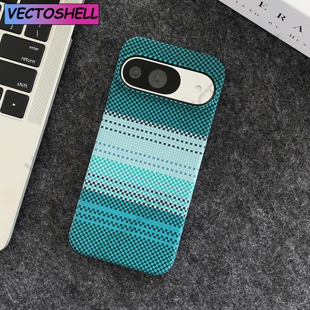 Безрамочный Магнитный Чехол из Углеродного Волокна Для Google Pixel 10 Pro XL 9A Pixel8 Pixel7 Pro Для Беспроводной Зарядки Magsafe Пластиковая Крышка
