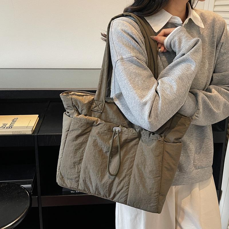 Вместительная сумка-мессенджер для通勤, женская сумка-тоут