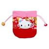 Sanrio Hello Kitty Drawstring Bag ( Japanese Style Face ) Japan NEW