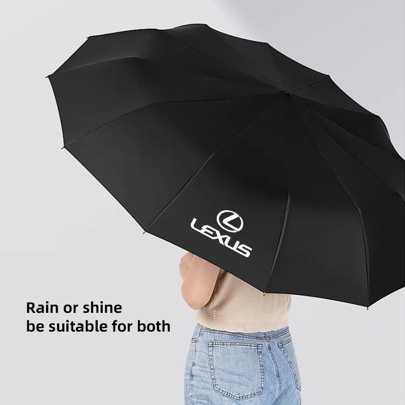 Автомобильные аксессуары для салона Автомобильный складной зонт Портативный Для Lexus IS250 IS200 CT200h GS300 LS430 RX450h LX570 IS300 ES300h