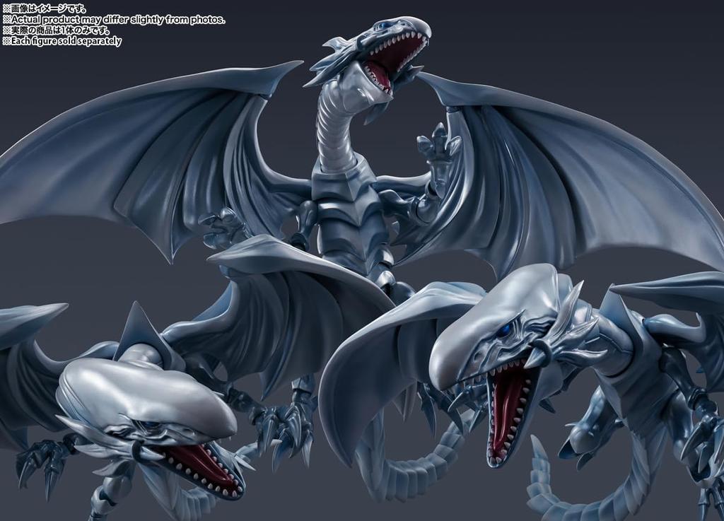 TAMASHII NATIONS Monster Arts Duel Monsters White Dragon 220mm Painted Movable Figure S.H. Yu-Gi-Oh! Blue-Eyes Approx. PVC&ABS