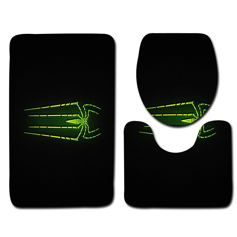 Animal Floor Mat Bathroom Mat Toilet Three-Piece Set
