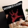 Поп-группа S_System Of A D_Down Декоративная эстетика комнаты Наволочка Домашний декор Спальня Диван-кровать Подушка для дивана 45X45