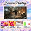 Predator Diamond Painting Kit 5D Full Drill DIY Diamond Mosaic Wall Art Home Decor