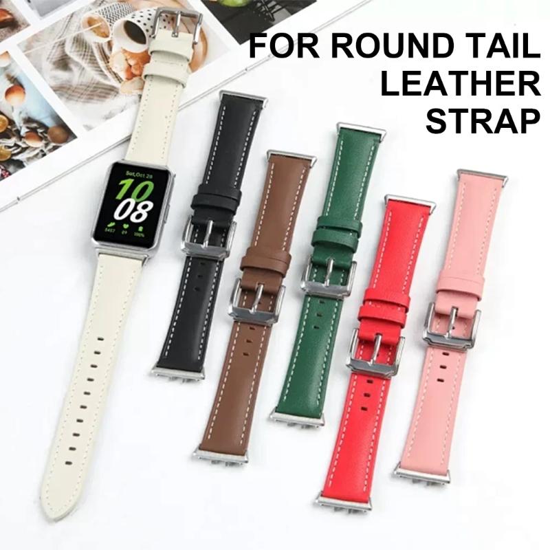 Элегантный кожаный ремешок для смарт-часов Стильный кожаный браслет Классический кожаный ремешок для смарт-часов