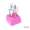 7PCS Ceramic Diamond Nail Drill Bits Set Milling Cutter Manicure Ceramic Tungsten Set 2.35mm