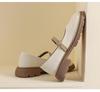 Women's 2023 Thick-Soled Mary Jane Loafers - Spring/Autumn Round-Toe Chunky Heel, Soft Sole