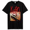 Усиленная унисекс футболка для взрослых Korn с названием группы