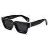 Retro Chunky Square Sunglasses for Men and Trendy Thick Slim Rectangular Designer 90s Eyewear [SHEEN KELLY] Women, Shades,