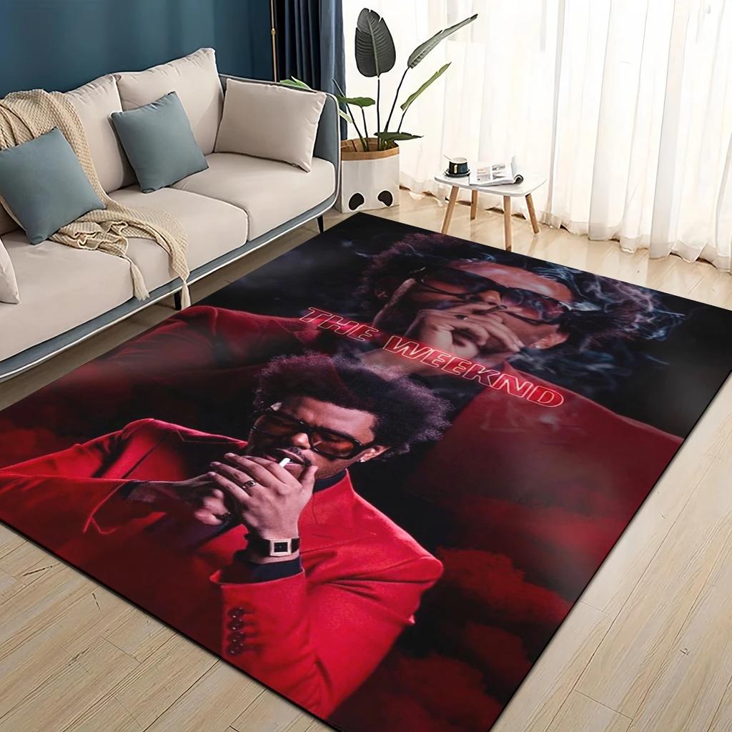 3D THE WEEKND, XO Альтернативный R&B Абель Тесфайе Ковер для Гостиной Спальни Дома Декорация Дивана, Детский Нескользящий Напольный Коврик