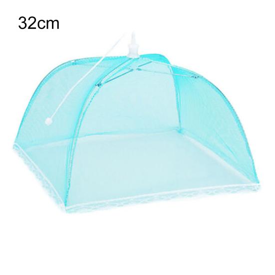 Foldable Food Cover Large Capacity Mesh Fabric Detachable Portable Umbrella Style Dish Cover