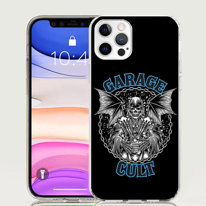 Motorcycle Gear Phone Case For Iphone 11 12 13 Mini 14 15 Plus 17 Air 16 Pro Max 16E 7 8 SE Art Customized Coque Capa 11 12 13 M