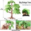 International Tree Simulation Toy Set: Cactus, Juniper, Yellow Maple, Redwood, Elm, Pine, Red Maple