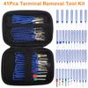 41x Pin Extractor Tool Terminal Ejector Connector Removal Kit with Storage Case