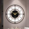 Designer Big Wall Clock for Living Room Stylish Latest Modern | Silent Wall Clock for Bedroom | Luxury Premium Fancy Antique Unique Metal Wall Watch