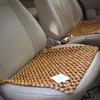 1 шт. Подушка на сиденье автомобиля Автомобильная подушка Деревянные бусины Толстая Массажная Деревянная Прохладная Поддержка Бусина Деревянный Чехол на сиденье Универсальный Коврик Лето