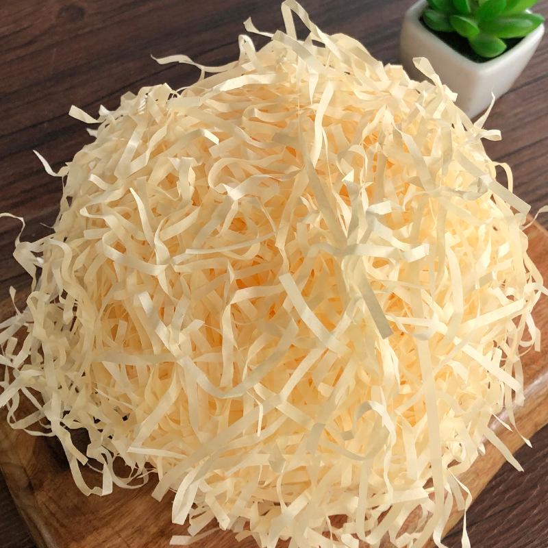 100G-1800G Colorful Crinkle Paper Raffia Shredded Confetti Gift Box Filler Decoration Wedding Party Gift & Basket Packaging