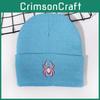 Knitted Spider Embroidered Knit Hat With Warmth For Autumn Streetwear Fans