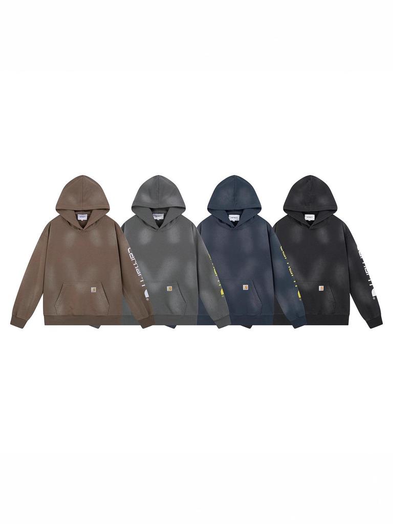 Классическая унисекс толстовка Carhartt с принтом Кирина на рукаве