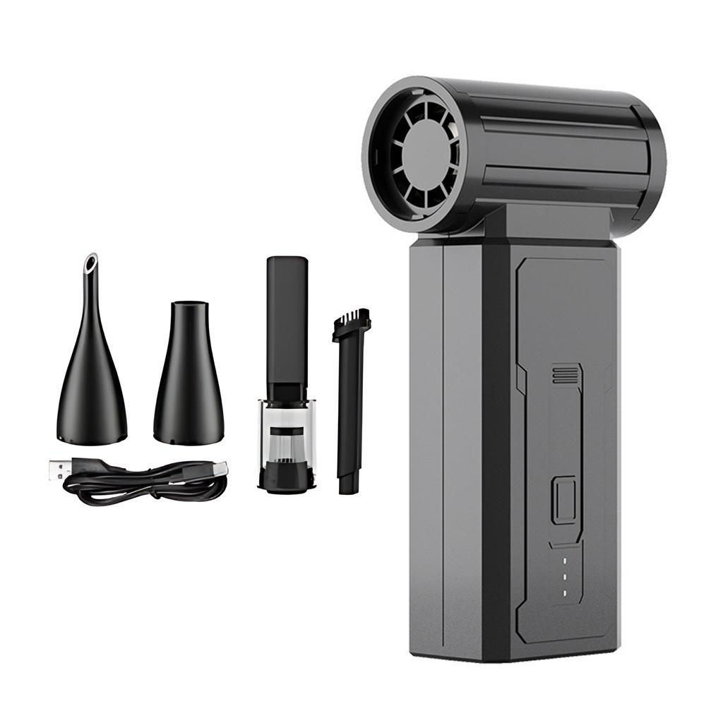 Электрический пылесос 130000 об/с Бесщеточный двигатель 4 скорости ветра Регулируемый турбовентилятор Встроенный 2x2000 мАч